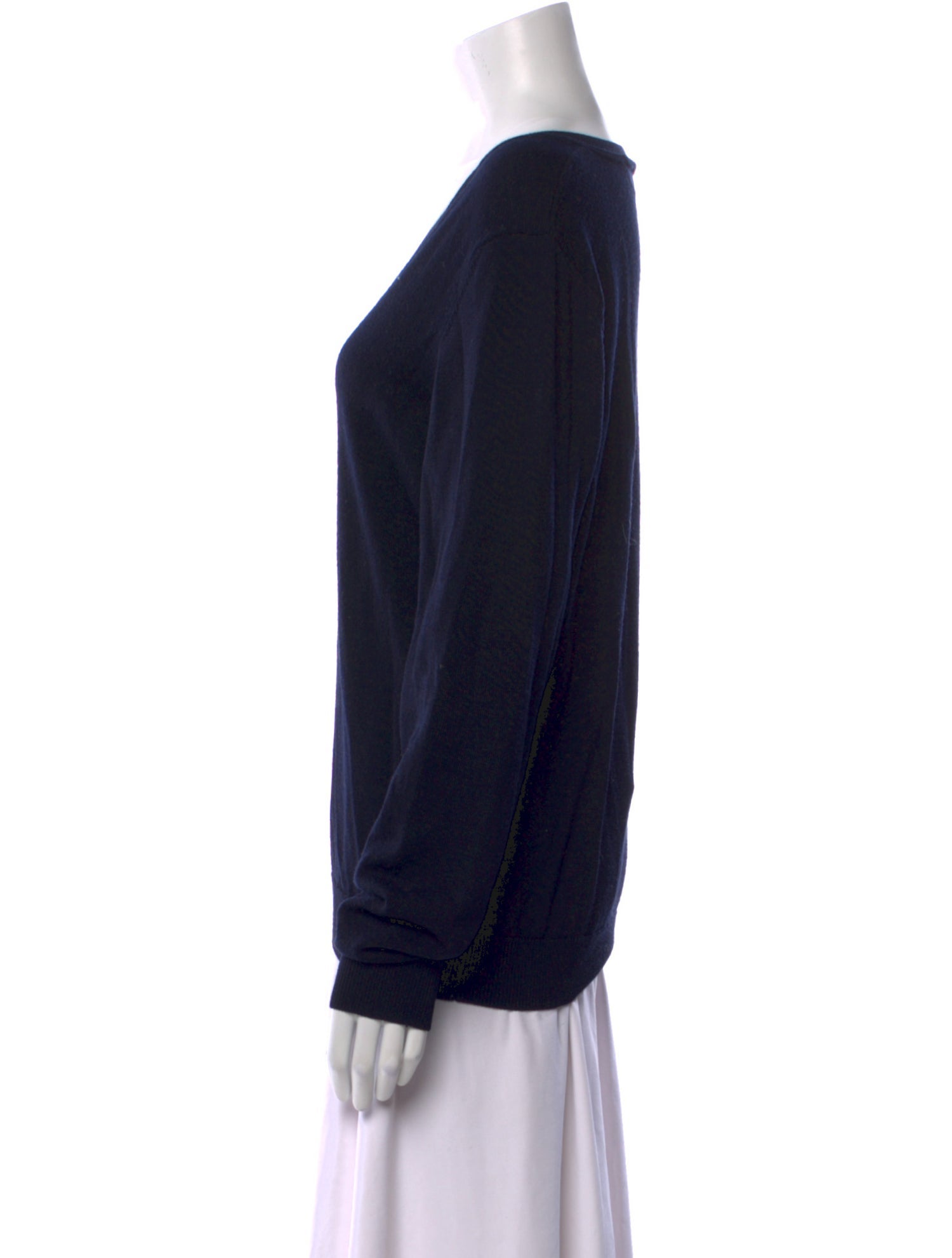 Sandro Merino Wool V-Neck Sweater